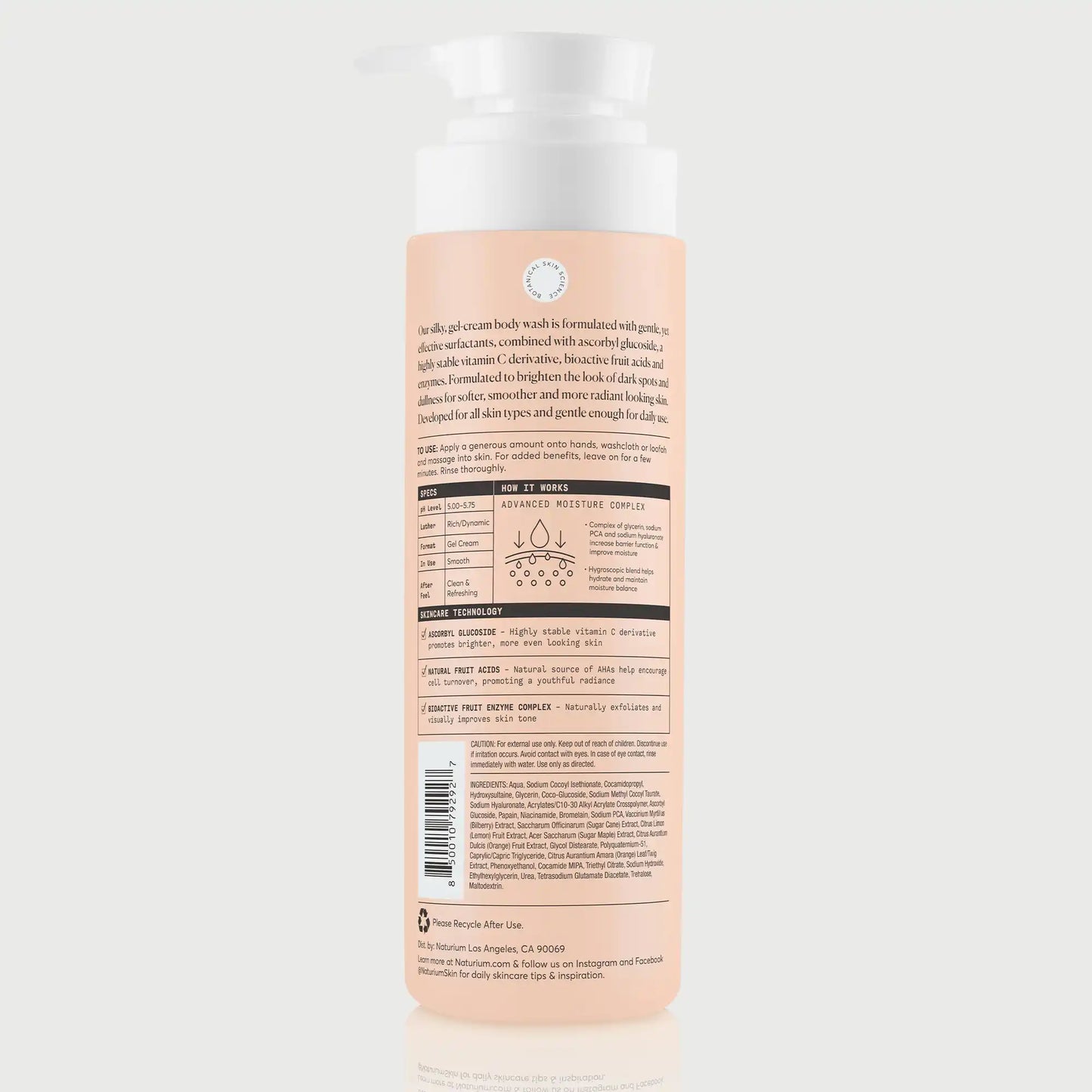 the-brightener-vitamin-c-brightening-body-wash-u3 NATR-The-Brightener-Body-Wash_back.webp